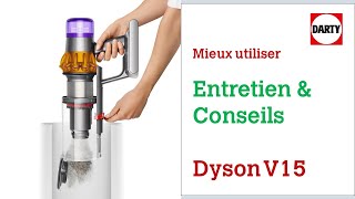 Dyson V15  Entretien de laspirateur sans fil 🛠 [upl. by Didi]