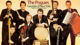 The Pogues amp Kirsty MacColl  Fairytale of New York Irish Christmas Song Lyrics [upl. by Eneiluj59]