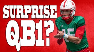 Is Nebraskas QB BATTLE ALREADY OVER Our BOLD Depth Chart Predictions [upl. by Sellig]