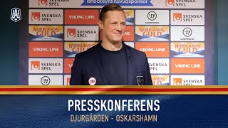 Presskonferens  DIFOskarshamn 43 [upl. by Alek484]