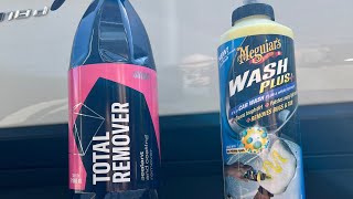 Gyeon Total Remover VS Meguiars WashPlus [upl. by Hanavas]