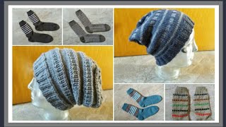 Gestrickte Mützen und Socken  Julebuergerfee [upl. by Anawot]