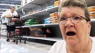 ANGRY GRANDMA PRANK IN STORE [upl. by Einnek88]