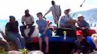 Haiti on boat going to Ile de la Gonave in Haiti [upl. by Rubbico]