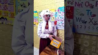 Alhamdulillah enggak ketahuan padahal enggak ada 🤣 lucu sekolah comedy [upl. by Brunk118]