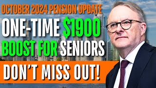 OneTime 1900 Boost for Seniors on Age Pension in 2024 Essential Payment Update amp Eligibility [upl. by Craven33]