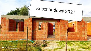 Koszt budowy domu STAN SUROWY ZAMKNIĘTY 2021 [upl. by Lahcear]