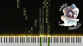 Bonneton  Cap Kingdom From Super Mario Odyssey  Piano Tutorial [upl. by Harrison]