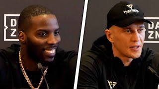 Lawrence Okolie vs Michal Cieslak FULL PRESS CONFERENCE feat Hearn Fowler  DAZN Boxing [upl. by Hsilgne371]