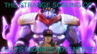 The Strange Scaling of JoJos Bizarre Adventure Part 1 [upl. by Chambers]