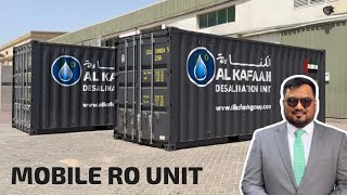 Portable Containerized Desalination Plant  Humanitarian amp Relief  Brackish  Al Kafaah Dubai UAE [upl. by Audi260]