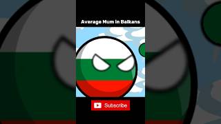 Average Mum in Balkans👩‍🦳🧺  cr cyclopentasiIoxane shorts countryballs memes [upl. by Sidney]