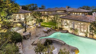 A magnificent Spanishstyle estate sprawls over 13 acres in Calabasas for 6995000 [upl. by Oppen]