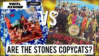 Beatles vs Stones Did The Stones really just copy The Beatles [upl. by Adieren]