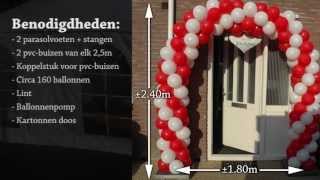 Zelf een ballonnenboog maken [upl. by Adnorat]