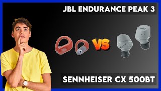 JBL Endurance Peak 3 vs Sennheiser CX 500BT Comparison [upl. by Trembly314]