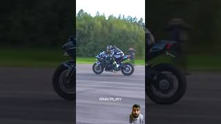 Kawasaki Ninja H2 drag race youtubeshortstrendingytshorts [upl. by Haras]