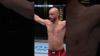 Listen to the sound of these two kicks from Giga Chikadze 😳 🔊 ufc304 [upl. by Marigolde327]