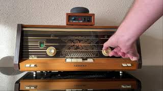 Revisie van een oude Philips B4X23A buizenradio uit 1963 [upl. by Husein]