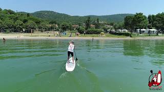 1° Trasimeno Triathlon SUP  4 Giugno 2017  Passignano sul Trasimeno PG [upl. by Eisac]