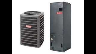 Get Goodman 35 Ton 14 SEER Heat Pump System with MultiPosition Slide [upl. by Sybila247]