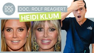 HEIDI KLUM GESICHTSANALYSE – Dr Rolf Bartsch [upl. by Merola649]