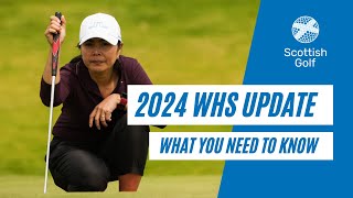 2024 WHS Updates What You Need To Know 🏌️ [upl. by Sueddaht]