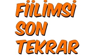 FİİLİMSİ SON TEKRAR  81 [upl. by Huei]