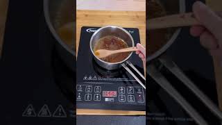 Easy to Make Japanese Dessert Warabi Mochi with a twist チョウマメわらびもち Part 1 shorts [upl. by Arlen]