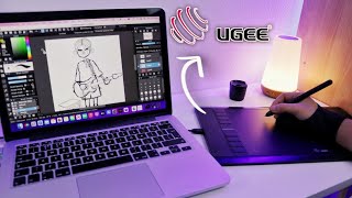 Unboxing Review of UGEE M 708 Drawing Tablet [upl. by Yasibit]