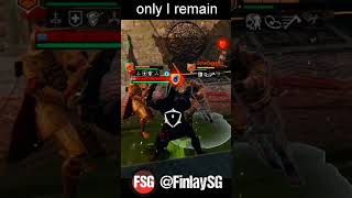 only i remain forhonor gaming clutch 1vs4 gladiator fighting [upl. by Sawtelle199]