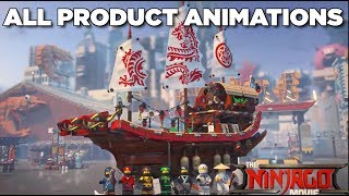 All Lego Ninjago Movie Product Animations HD [upl. by Rheba604]