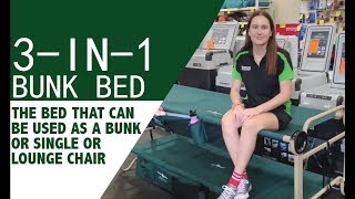 DiscOBed CamOBunk Double Bunk Bed Review [upl. by Naeruat22]