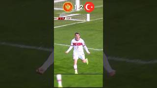 Karadağ vs Türkiye  Dünya Kupası Elemeleri 2021 [upl. by Alfonse]