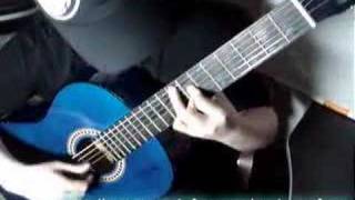 Chopin Valse Op64 No2 on classical guitar by Da Vynci [upl. by Llieno234]