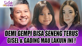 DEMI GEMPI GISEL amp GADING BARENG TEMANI GEMPI LATIHAN SEPATU RODAGADING BILAN GINI  SELEB ON NEWS [upl. by Llyrpa950]