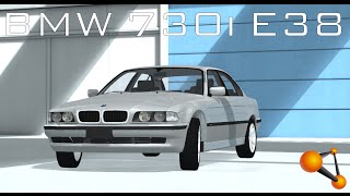 BeamNGDrive  BMW 730i E38 1997 Crash Test Download Link 720p [upl. by Sophi]