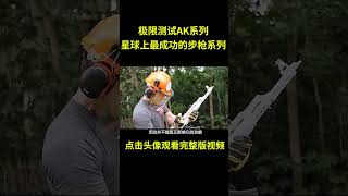 极限测试AK系列，不愧是这个星球最成功的步枪！综艺 解说 解說 [upl. by Diana]