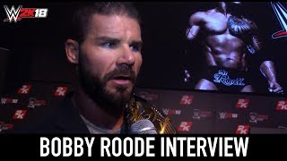 WWE 2K18 at SummerSlam  Bobby Roode Interview [upl. by Wharton]