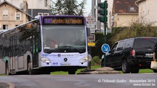 Bus 1537 Transdev Valmy My Place Gare dEpinaysurSeine en Mercedes Benz Citaro C2 KICKDOWN [upl. by Aimit]