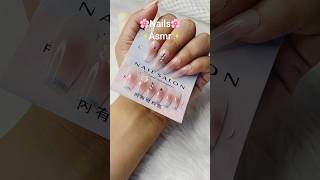 Nails 🌸asmryoutubeshortsnailsnailasmraesthetictrendingnailartshortsvideoviralshortvideo [upl. by Fatimah415]