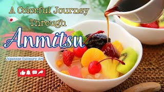 Anmitsu A Colorful Journey Through Japanese Culinary Art trending viral imagenishvideos [upl. by Renato]