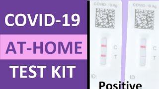 How to Take a COVID19 Antigen Home Test Flowflex  Positive vs Negative COVID19 Test [upl. by Rodablas]