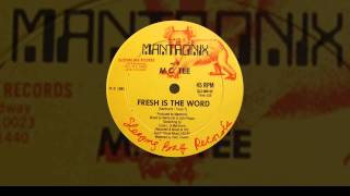 Mantronix  Fresh Is the Word Vocals Remix [upl. by Nohsreg]