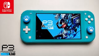 Persona 3 Reload On Nintendo Switch Lite [upl. by Elohcim]