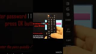 LG TV Disable channel change with Hotel Mode code  Channel Lock lg lgtv shorts [upl. by Ydnam716]