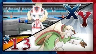 Pokémon X and Y Walkthrough  Part 13 Gym Leader Korrina and Chesnaught the Enforcer [upl. by Sillad]