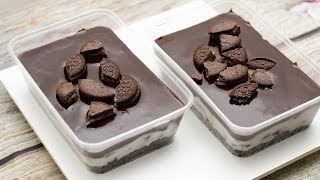 OREO DESSERT BOX I EGGLESS amp WITHOUT OVEN [upl. by Aretse322]