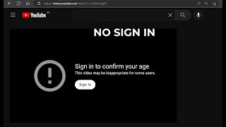 how to watch age restriction on YouTube watch age restricted videos on youtube without signing in [upl. by Wiseman]