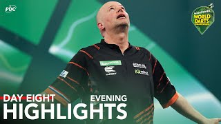 INCREDIBLE STANDARD  Day Eight Evening Highlights  202324 Paddy Power World Darts Championship [upl. by Notlih]